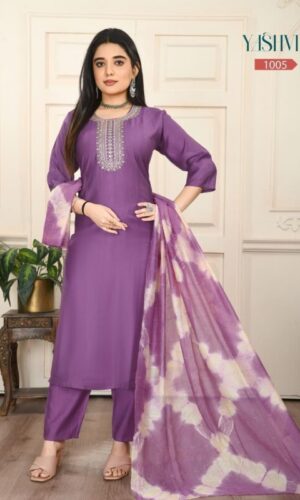 Kurti with bottom and duppatta - Image 9