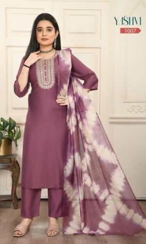 Kurti with bottom and duppatta - Image 8