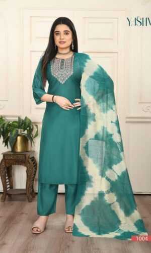 Kurti with bottom and duppatta - Image 7